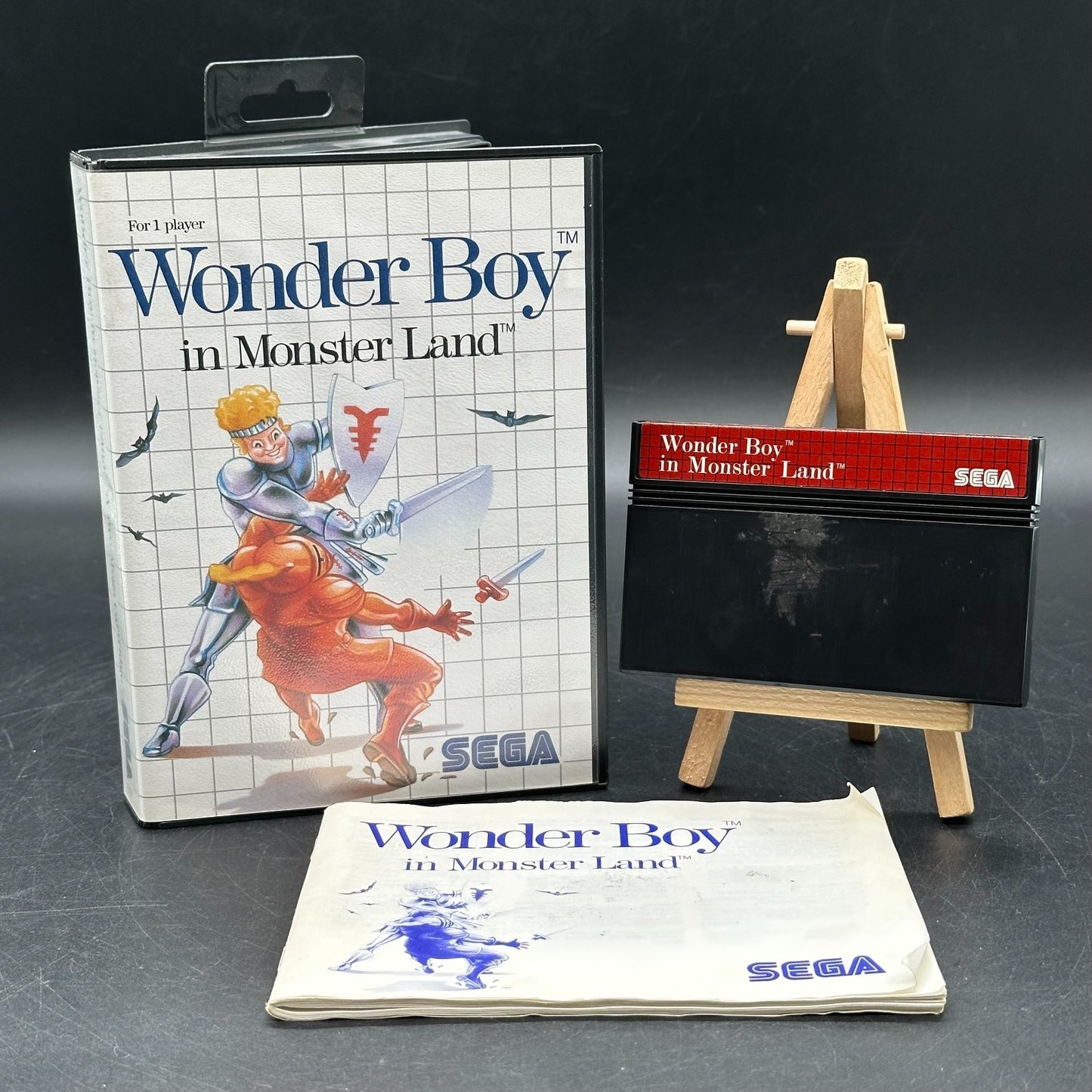 Wonder Boy in Monster Land - Sega Master System - OVP + Anleitung