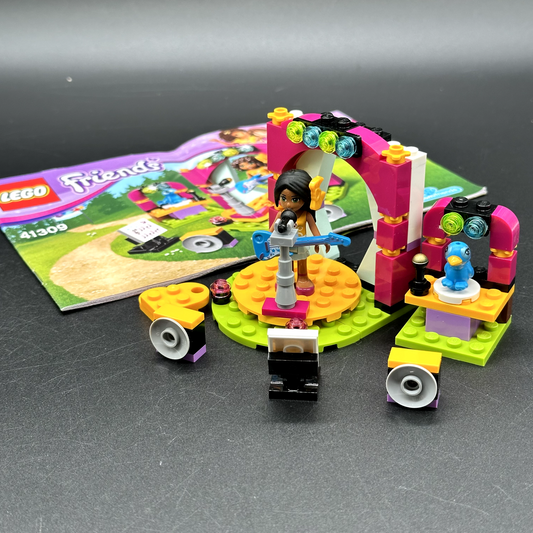 Lego friends 41309 Andreas Showbühne komplett Figur Zubehör