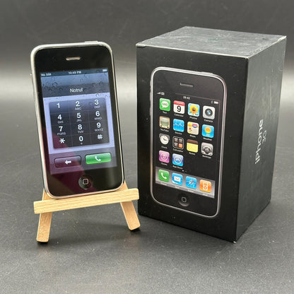 Original Apple iPhone 3G 8GB Schwarz mit OVP