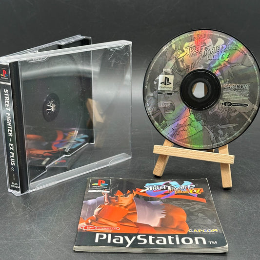 Street Fighter Ex Plus Alpha (PlayStation 1, PS1) - CD aufpoliert ✅