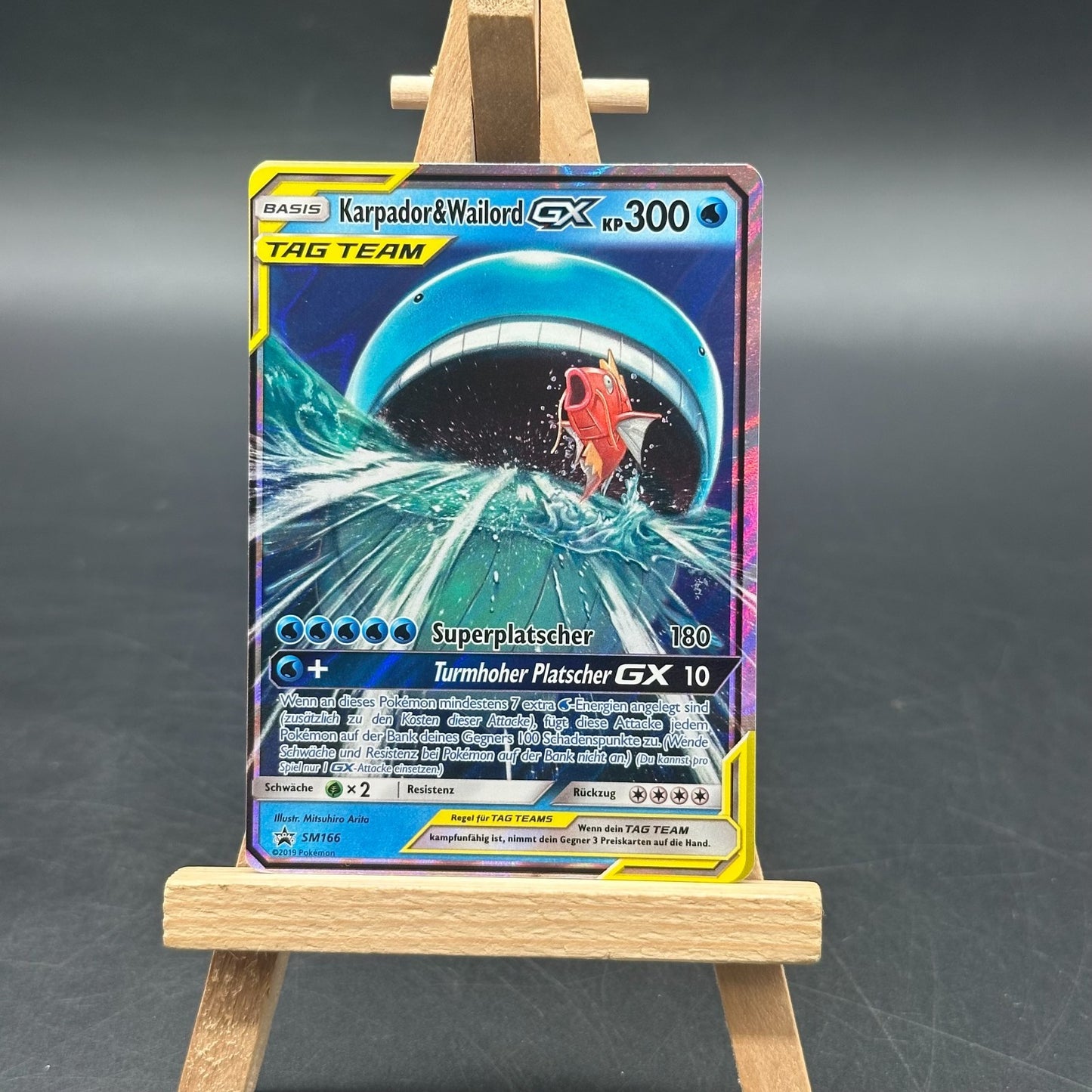 Pokémon - Black Star Promo - Karpador & Wailord GX - SM166 - deutsch