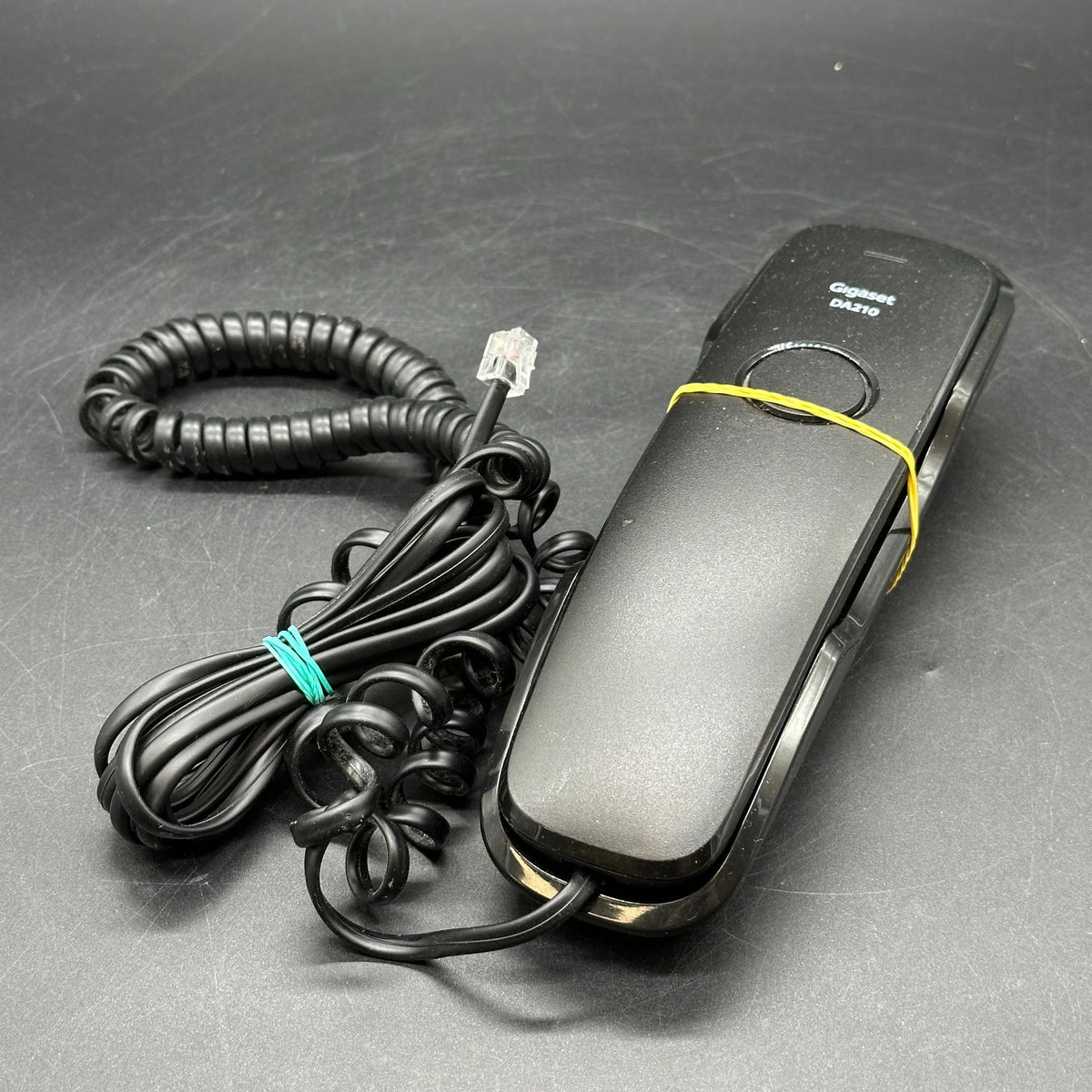 Siemens Gigaset DA210 Telefon Schwarz Schnurgebunden Wandmontage schwarz