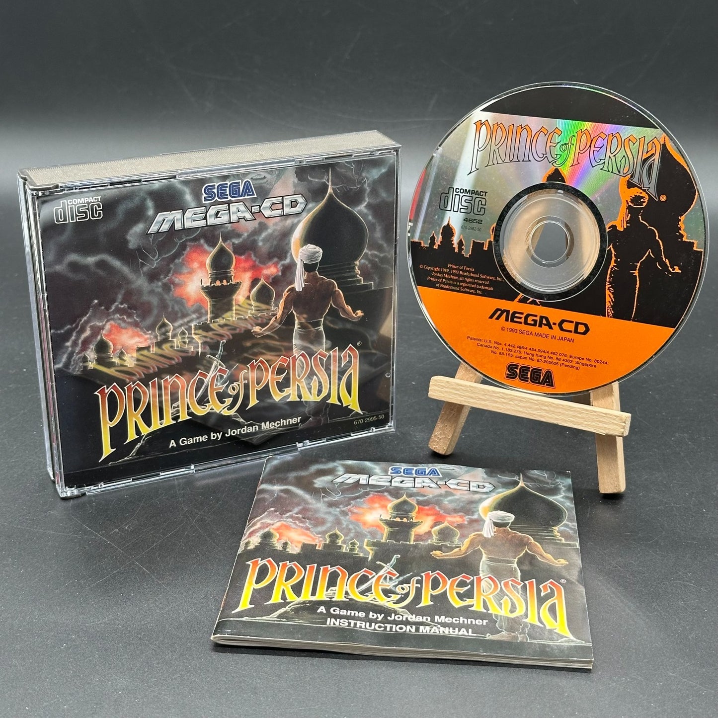 Prince of Persia, Sega CD Mega Drive Spiel, OVP, Anleitung, PAL