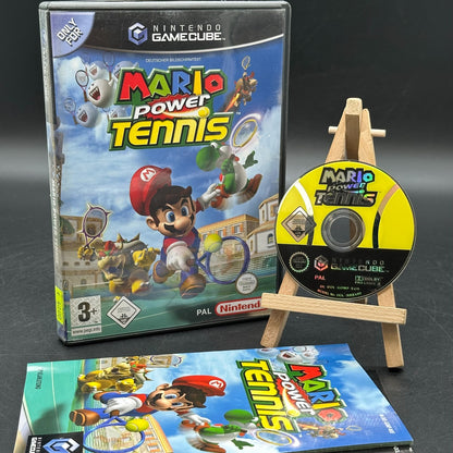 Mario Power Tennis (Nintendo Gamecube) - CD aufpoliert ✅
