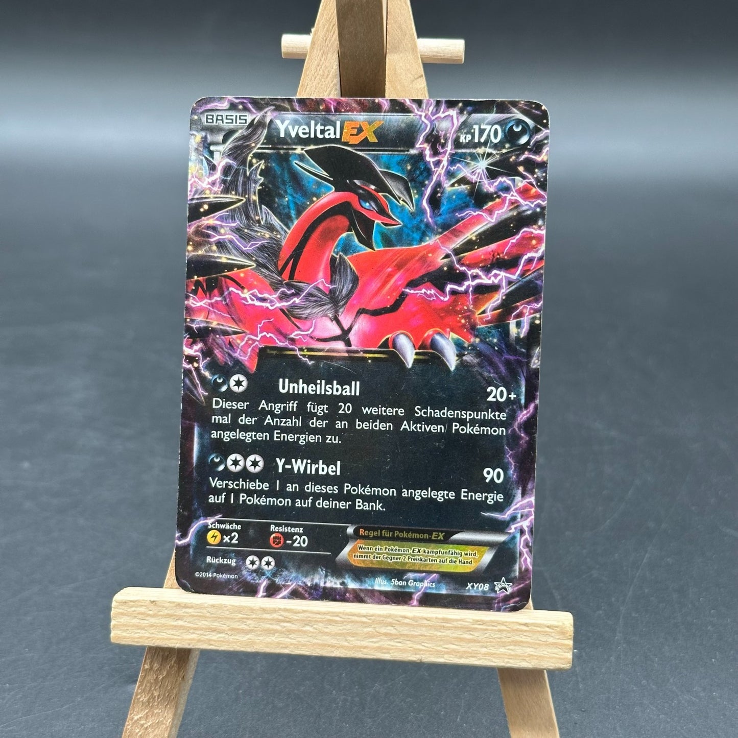 Pokemon TCG Yveltal EX XY08 Black Star Promo Deutsch