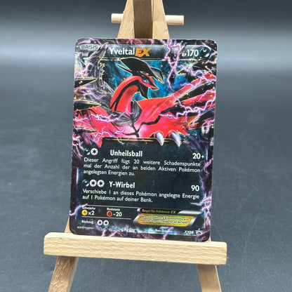 Pokemon TCG Yveltal EX XY08 Black Star Promo Deutsch