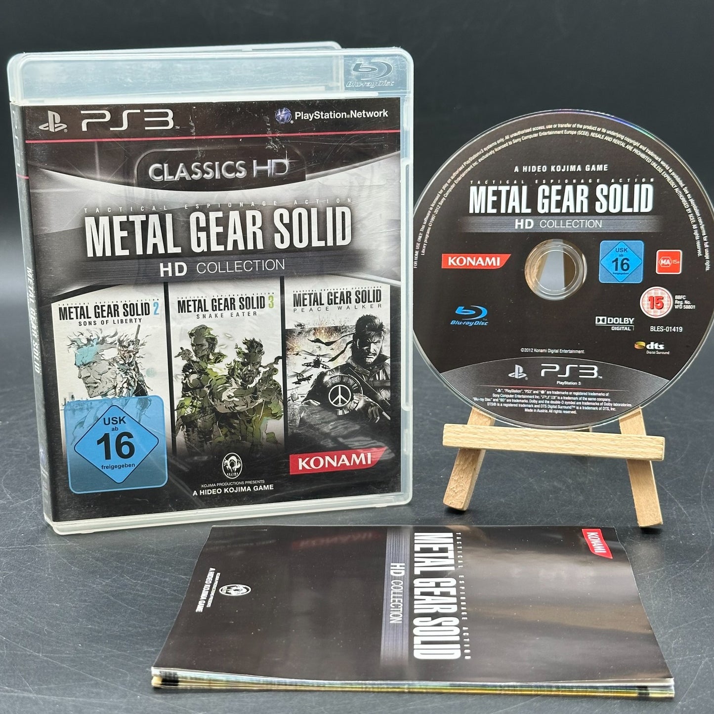 Metal Gear Solid HD Collection (PlayStation 3, PS3)