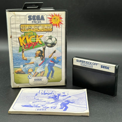 Sega Master System Spiel : Super Kick off - OVP Anleitung Cartridge