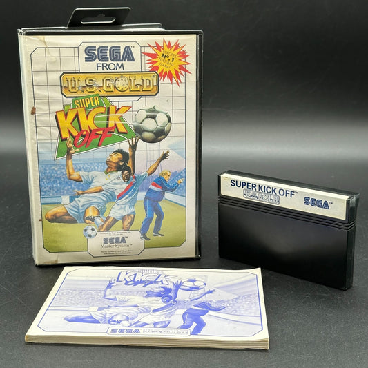 Sega Master System Spiel : Super Kick off - OVP Anleitung Cartridge