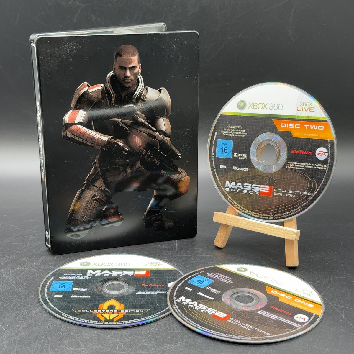 Mass Effect 2 Microsoft Xbox 360 PAL Spiel OVP Collector's Edition Steelbook