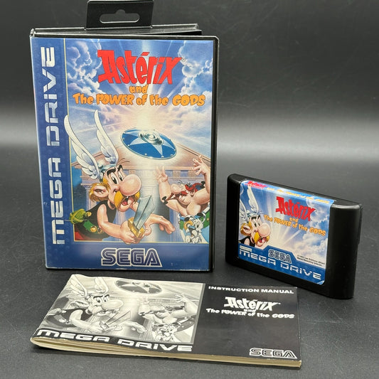 Asterix and the Power of the Gods - Sega Mega Drive - Komplett in OV mit Anl.