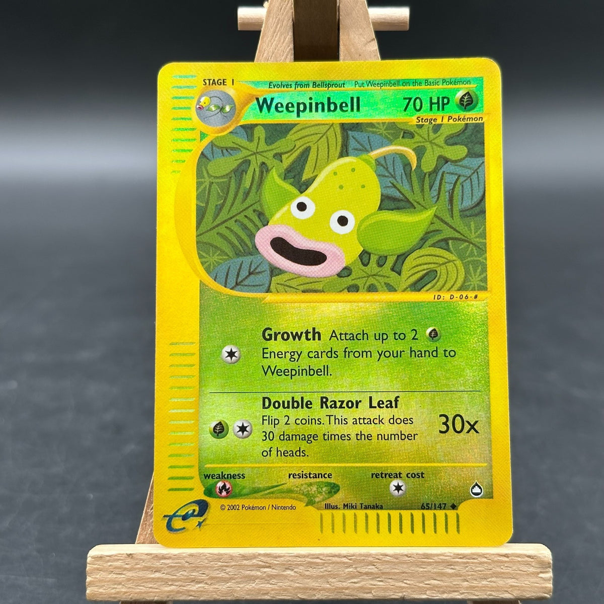 Weepinbell - Aquapolis - AQ 65 (Pokémon TCG, Englisch)