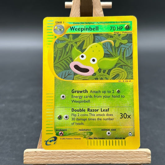 Weepinbell - Aquapolis - AQ 65 (Pokémon TCG, Englisch)
