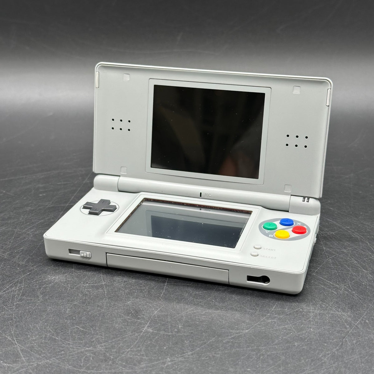 Nintendo DS Lite Konsole - Grau - Custom SNES Gehäuse