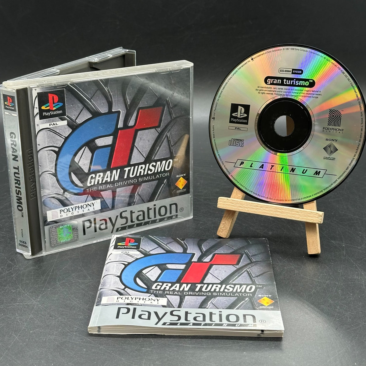 Gran Turismo Platinum (PlayStation 1, PS1) - CD aufpoliert ✅