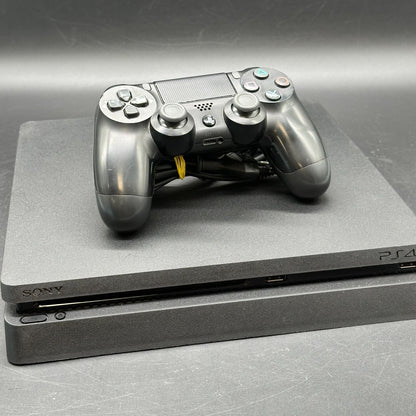Sony PlayStation 4 Slim Konsole, 1TB, Schwarz inkl. Controller (CUH-2016B)