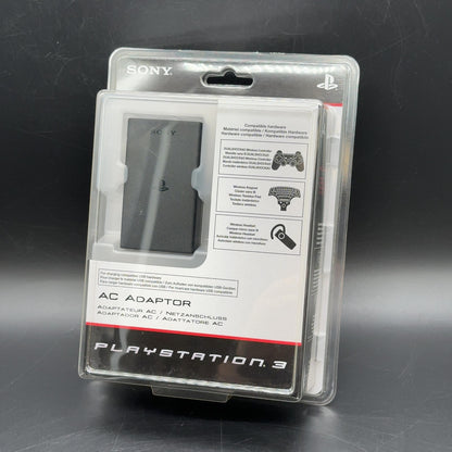 Original Sony PlayStation 3 AC Adaptor USB-Ladegerät PS3 Schwarz Neu Sealed OVP