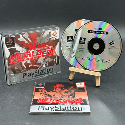 Metal Gear Solid (PlayStation 1, PS1) - CDs aufpoliert ✅