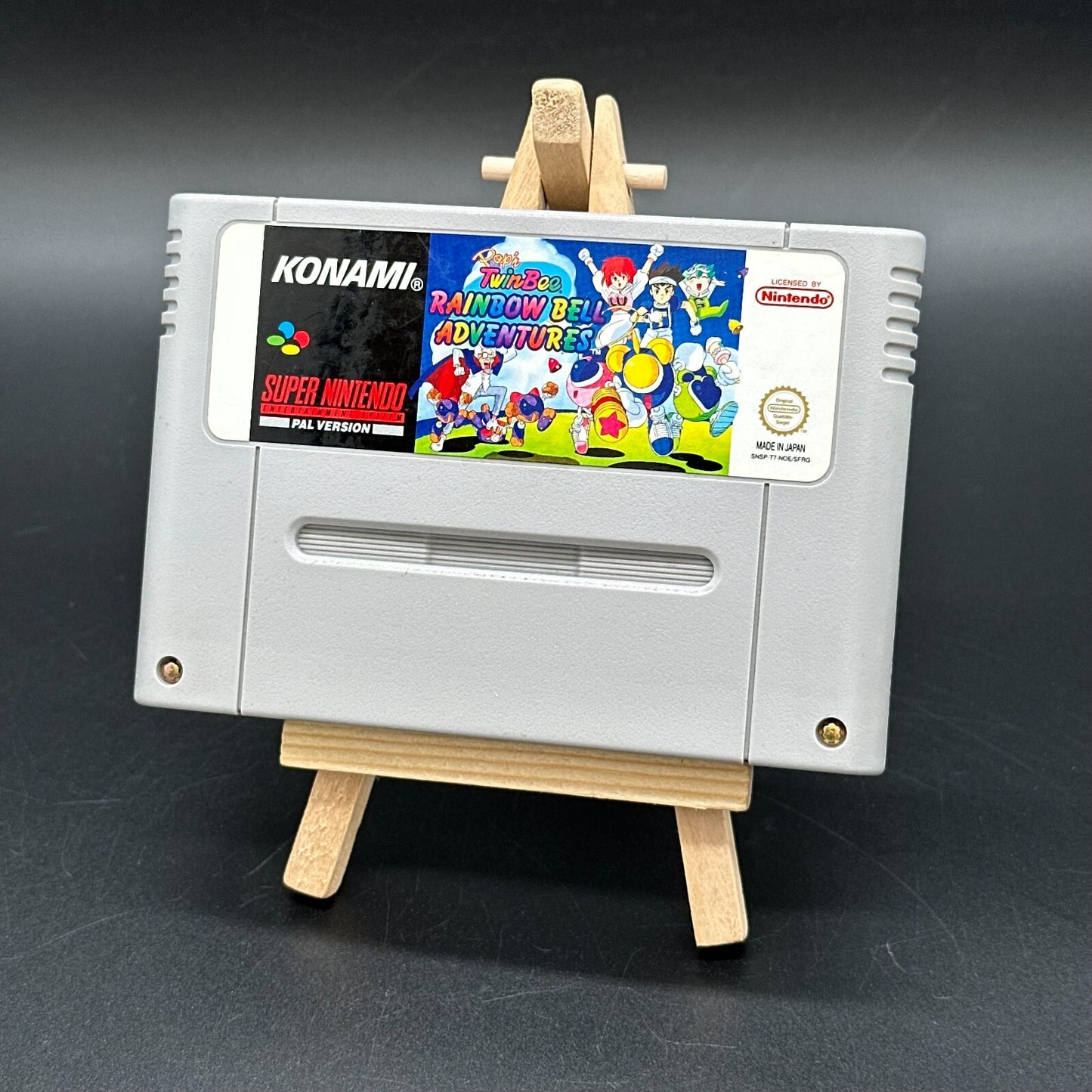 Pop´n TwinBee Rainbow Bell Adventures Super Nintendo SNES PAL Modul