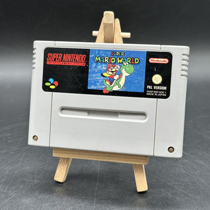 Super Mario World Super Nintendo SNES PAL Spiel nur Modul 1992 Retro