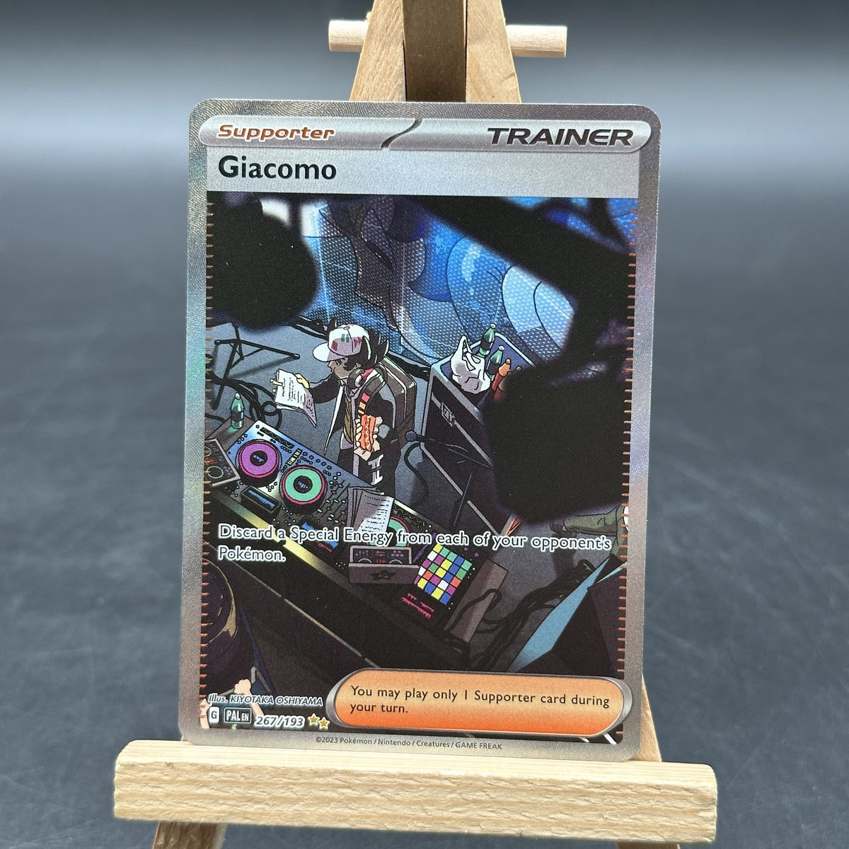 Giacomo - Paldea Evolved - PAL 267 (Pokémon TCG, Englisch, Excellent)