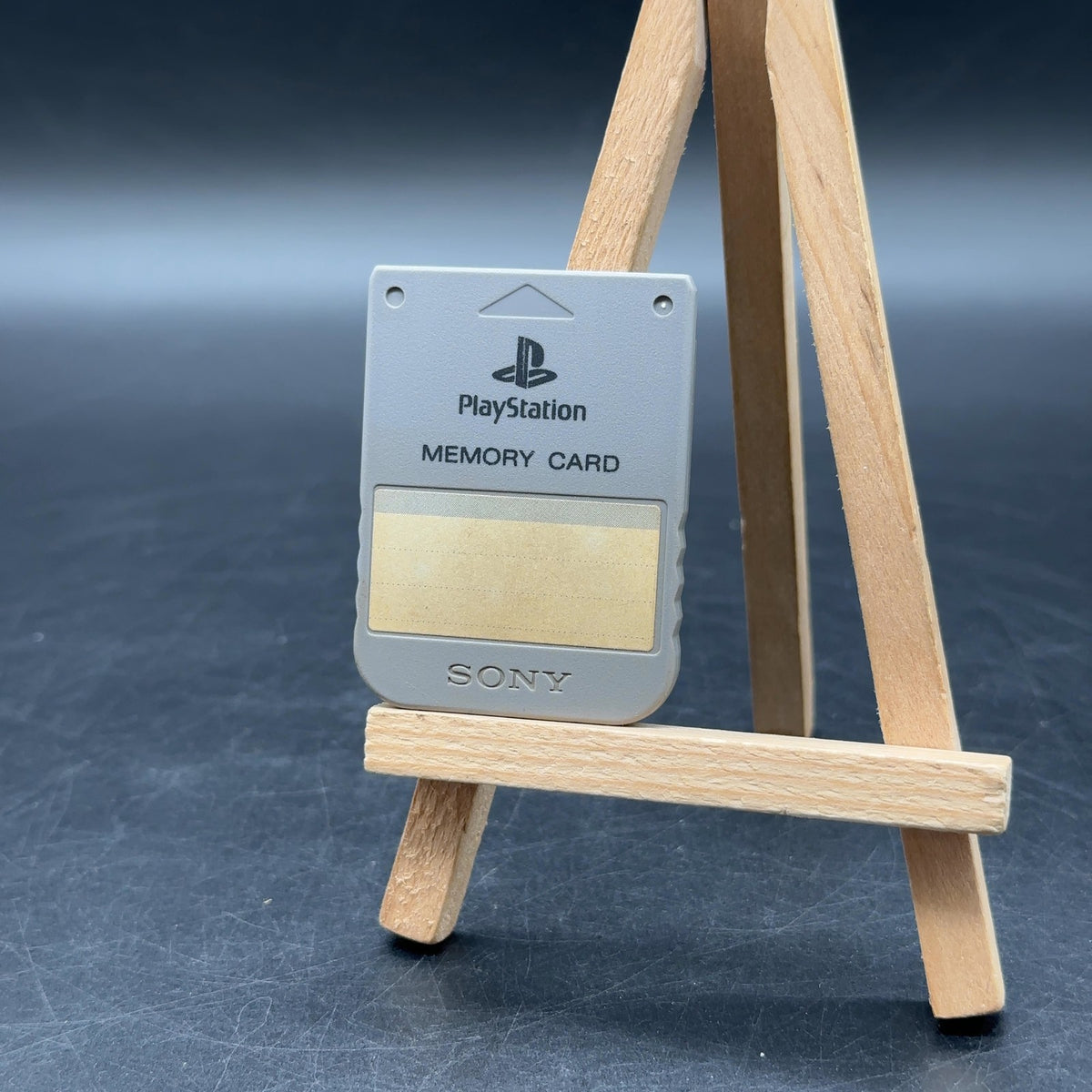 Original Sony PlayStation Memory Card Speicherkarte PlayStation 1 PS1 Grau