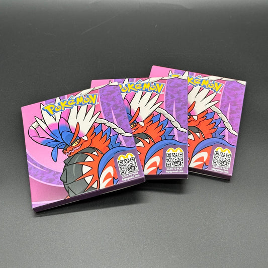 3x McDonalds Pokemon Booster Karten 2025 Koraidon Deutsch Neu