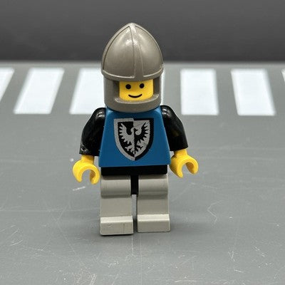 Black Falcon - Light Gray Legs with Black Hips (cas102) - LEGO Castle Minifigur