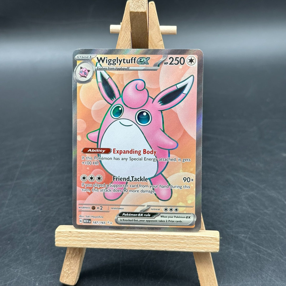 Wigglytuff EX - 187/165 - MEW 151 (Pokémon TCG, Englisch)
