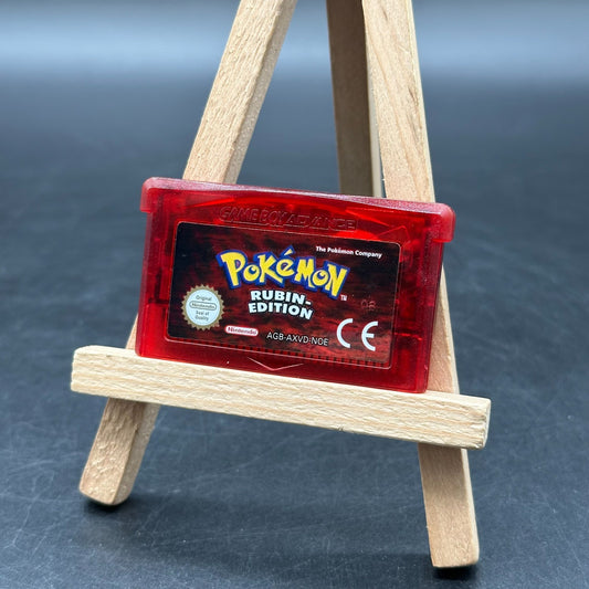 Pokémon Rubin Edition (Nintendo Game Boy Advance) Speicherbatt. neu