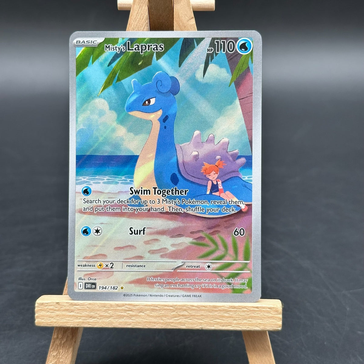 Pokémon DRI Misty's Lapras 194/182 ENG