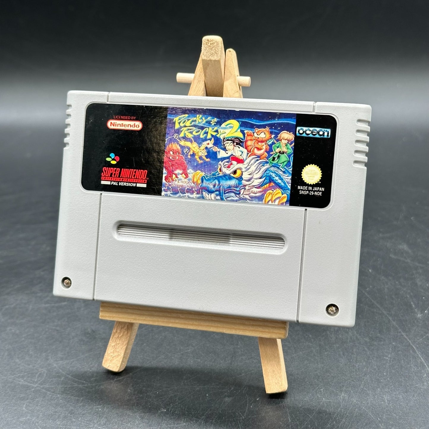 Pocky & Rocky 2 . Super Nintendo SNES PAL - NOE