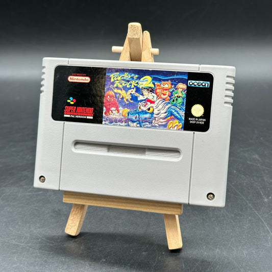 Pocky & Rocky 2 . Super Nintendo SNES PAL - NOE