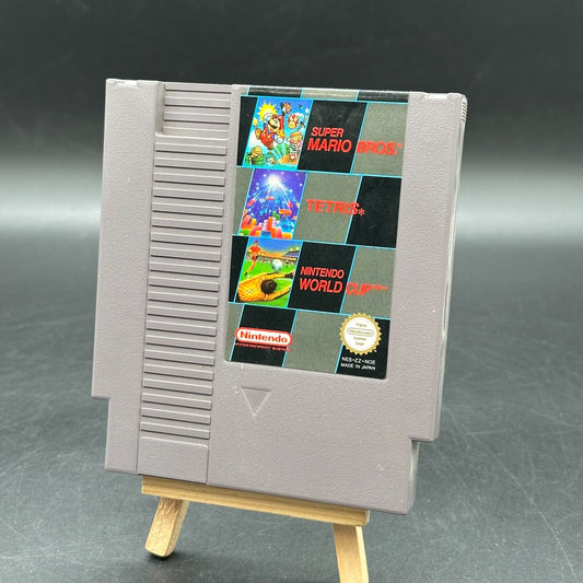 3 in 1 Super Mario Bros. / Tetris / World Cup (Nintendo NES)