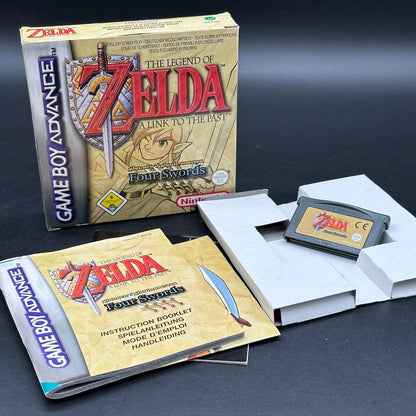 Zelda A Link to the Past + Four Swords (Game Boy Advance) Speicherbatt. neu ✅