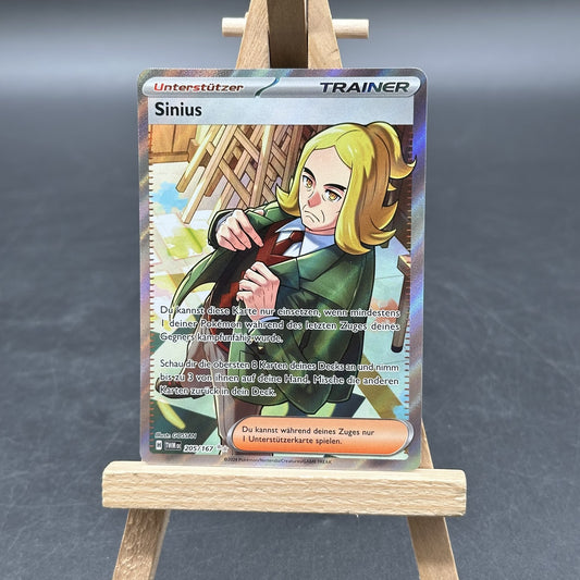 Sinius - Maskerade im Zwielicht - TWM 205 (Pokémon, TCG, Deutsch, Near Mint)
