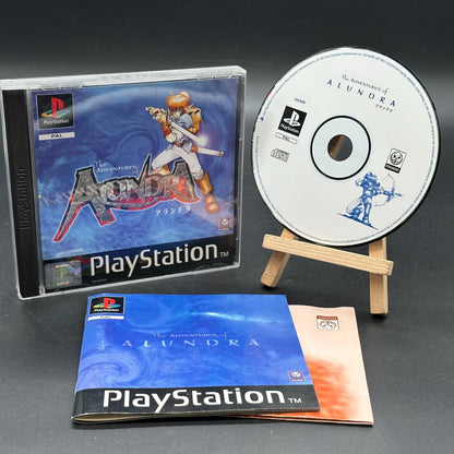 The Adventures of Alundra mit Karte - PS1 - Playstation 1