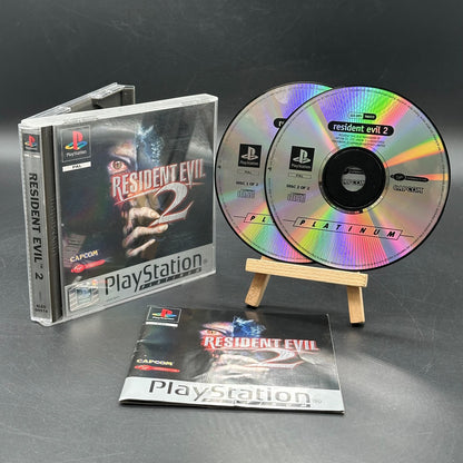 Resident Evil 2 - Platinum (PlayStation 1, PS1) - CD aufpoliert ✅