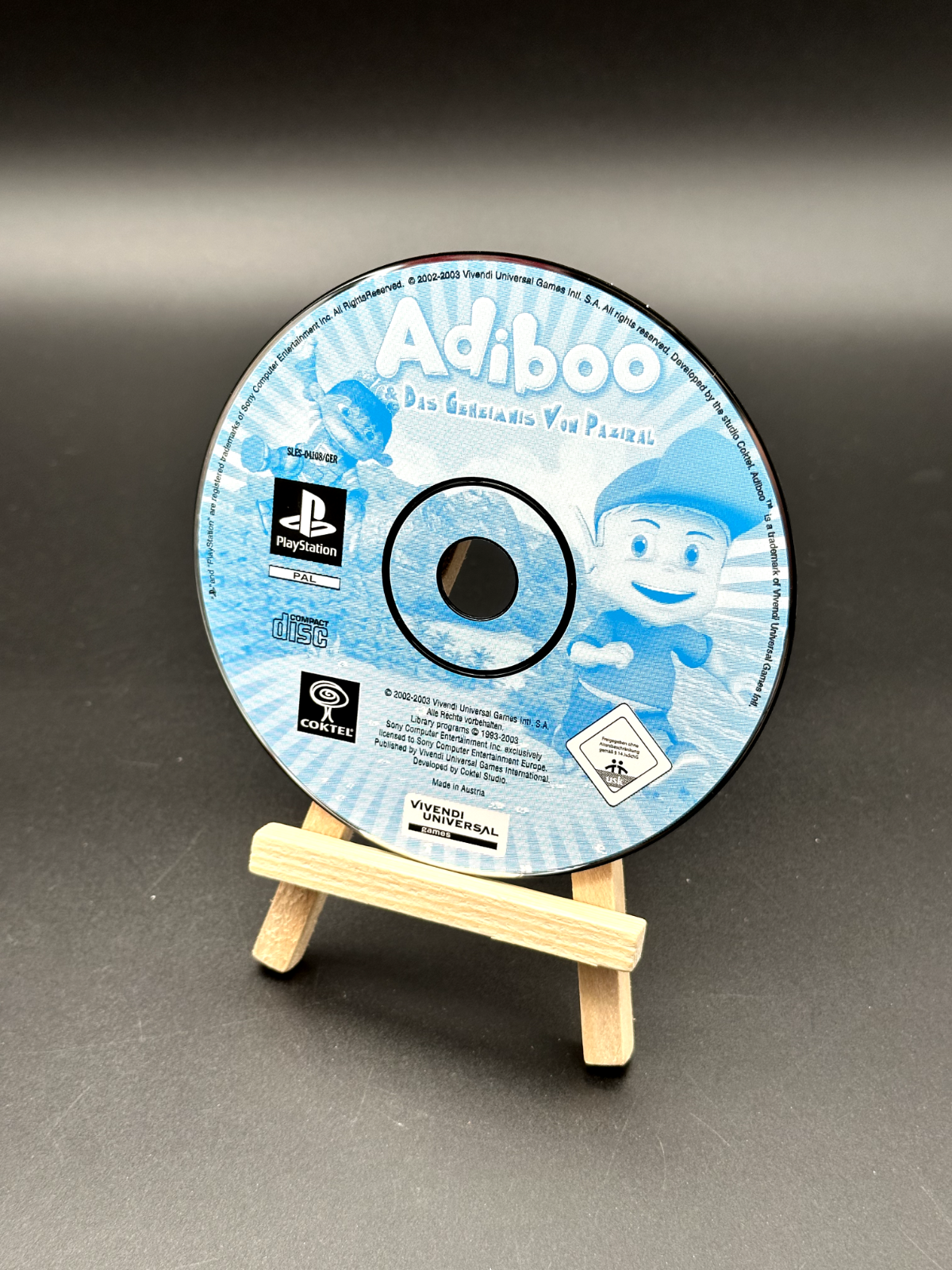 Adiboo das Geheimnis von Paziral (PlayStation 1, PS1)