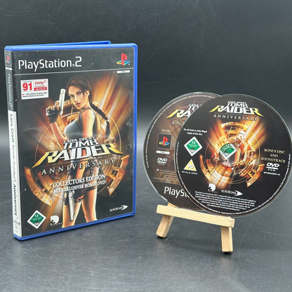 Tomb Raider Anniversary Collectors Ed. (Playstation 2, PS2) - CD aufpoliert ✅