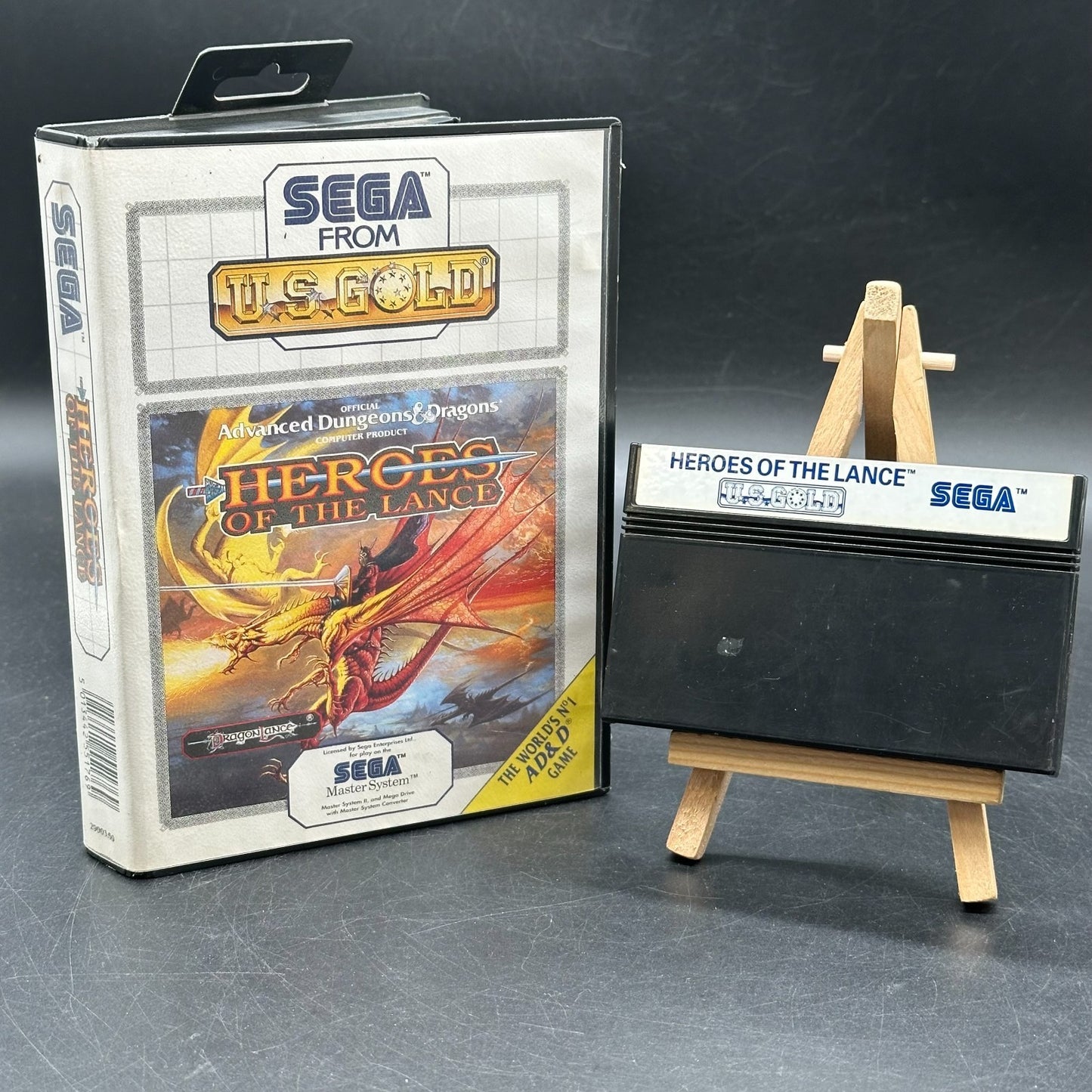 Advanced Dungeons & Dragons: Heroes of the Lance (Sega Master System)