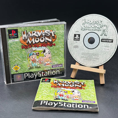 Harvest Moon: Back to Nature (PlayStation 1, PS 1) - CD aufpoliert ✅