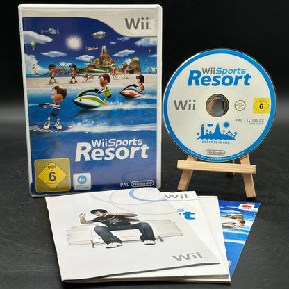 Wii Sports Resort – Nintendo Wii Spiel mit OVP – guter Zustand