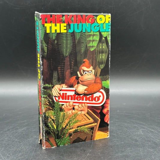 The King Of The Jungle (Donkey Kong Country) Nintendo VHS Video