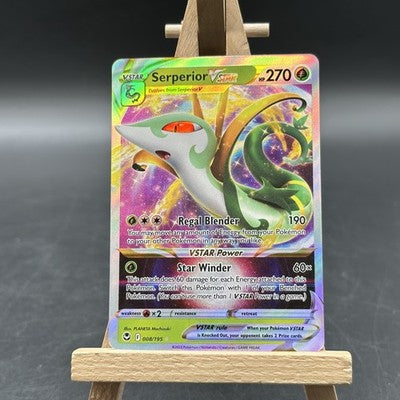 Serperior VSTAR - Silver Tempest - SIT 8 (Pokémon TCG, Englisch)