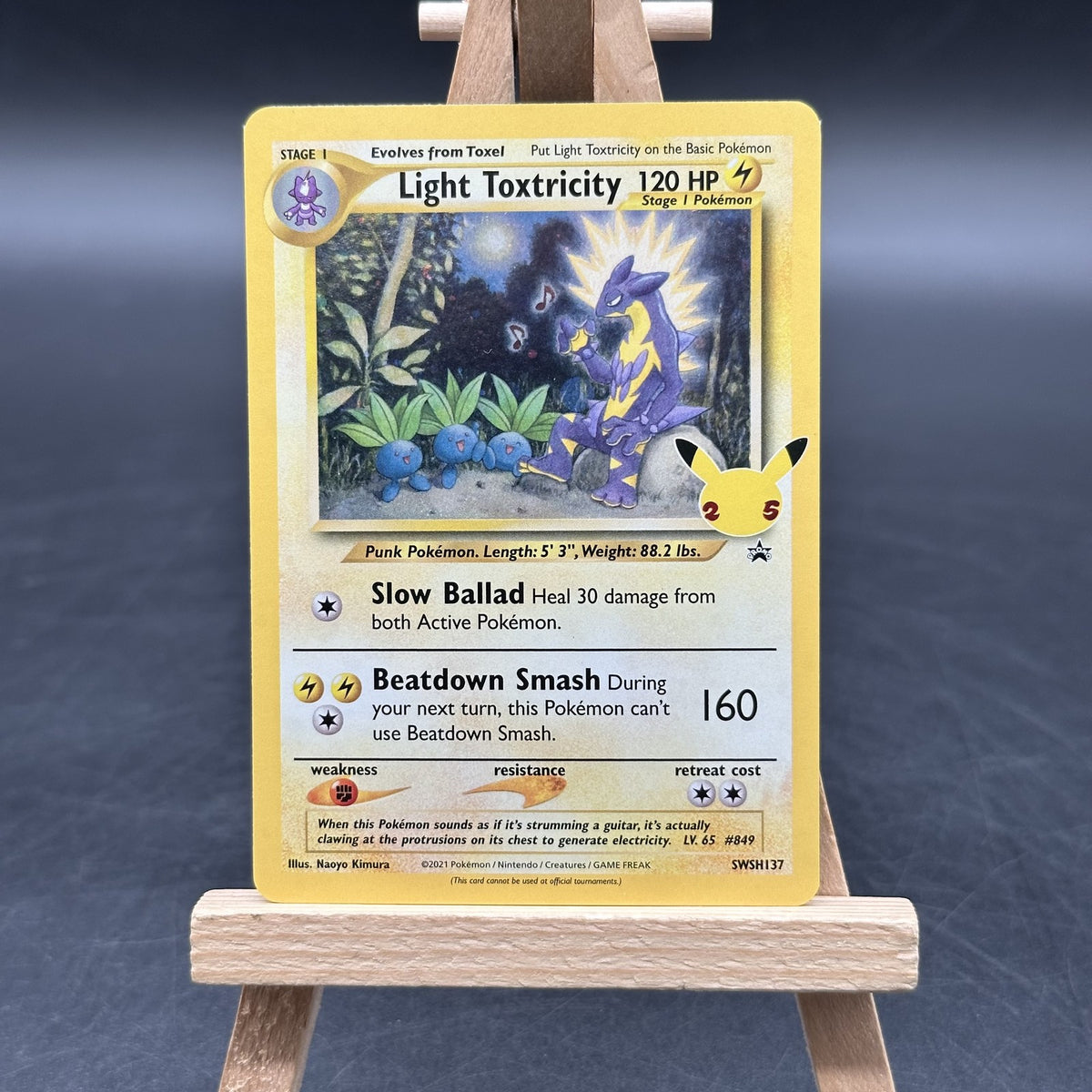 Light Toxtricity - SWSH Black Star Promos - SWSH137 (Pokémon TCG, Englisch, EX)