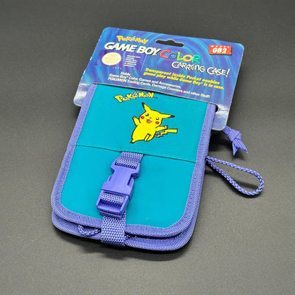 Nintendo Pokemon Pikachu Game Boy Color Konsole Tasche Carrying Case Türkis Neu