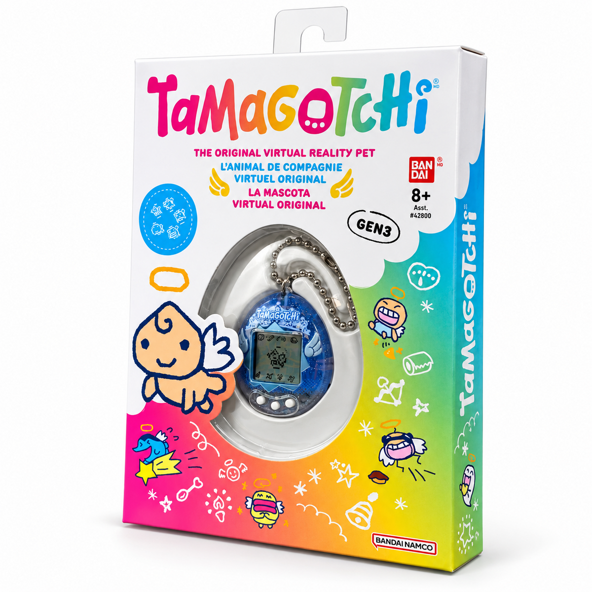 BANDAI The Original Tamagotchi - Blau (42800) Neu & OVP – Bild 2
