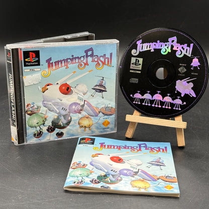 Jumping Flash! (PlayStation 1, PS1) - CD aufpoliert ✅
