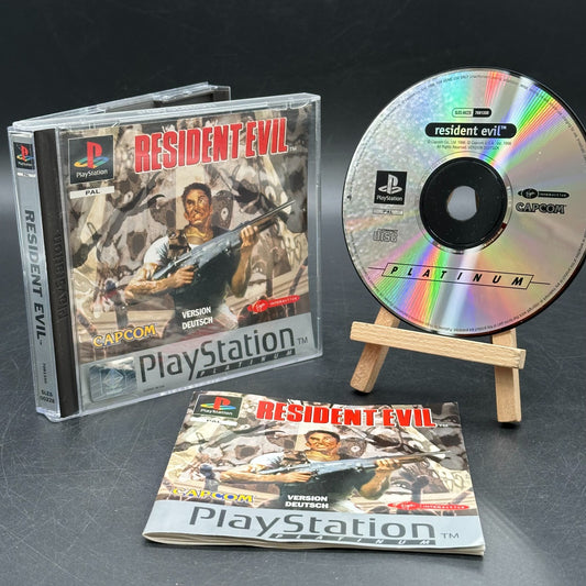 Resident Evil Platinum (PlayStation 1, PS1) - CD aufpoliert ✅